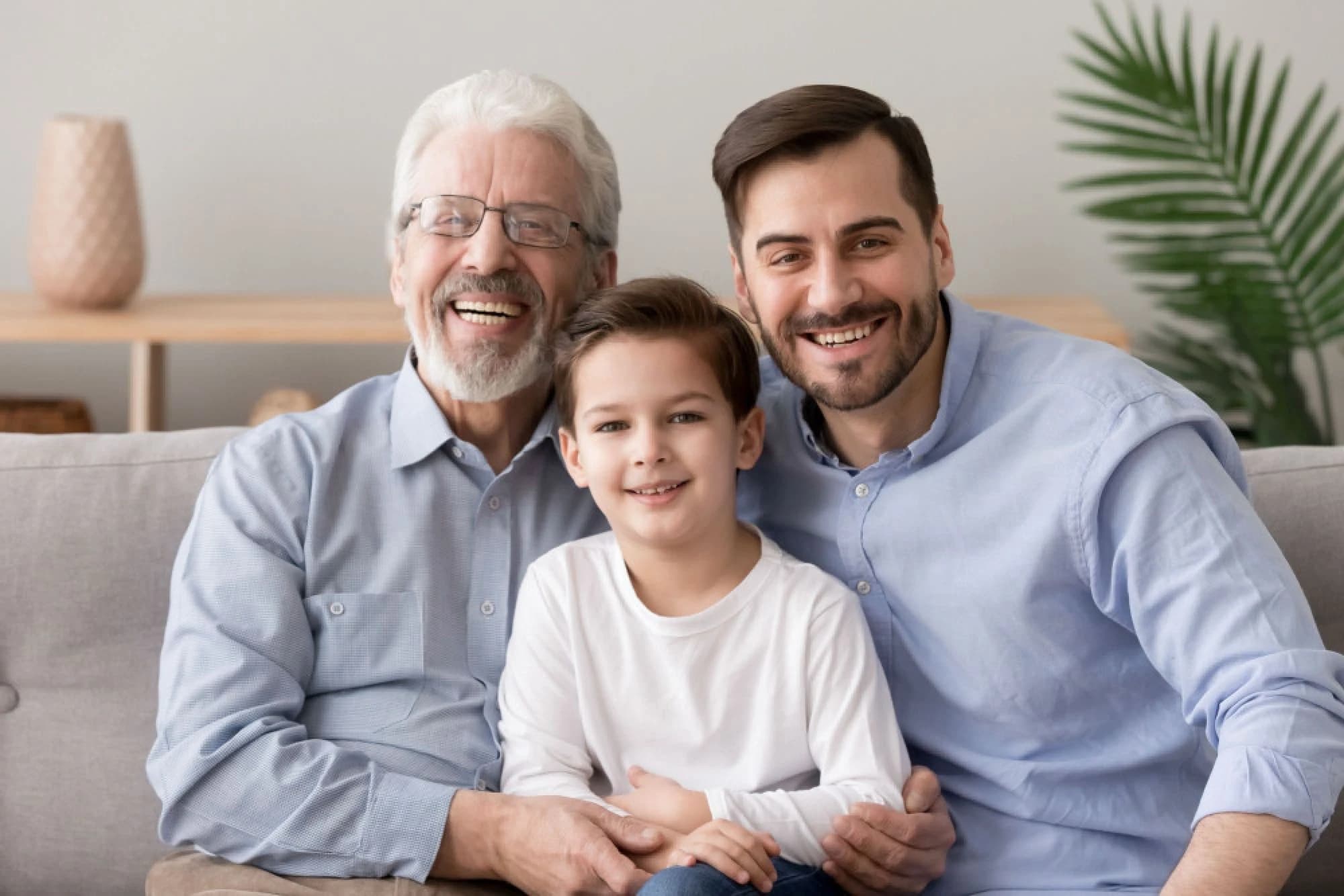 A high-net-worth individual, his son, and his grandson