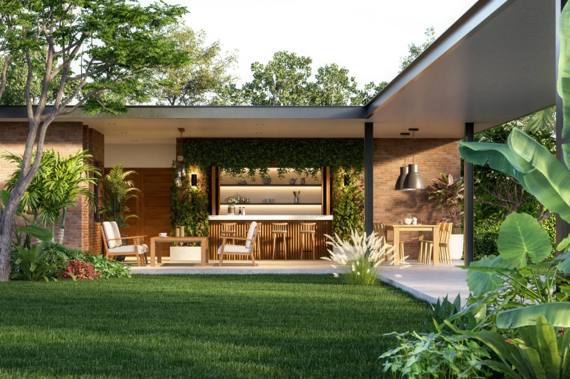 Beautiful, modern, contemporary vacation home abroad