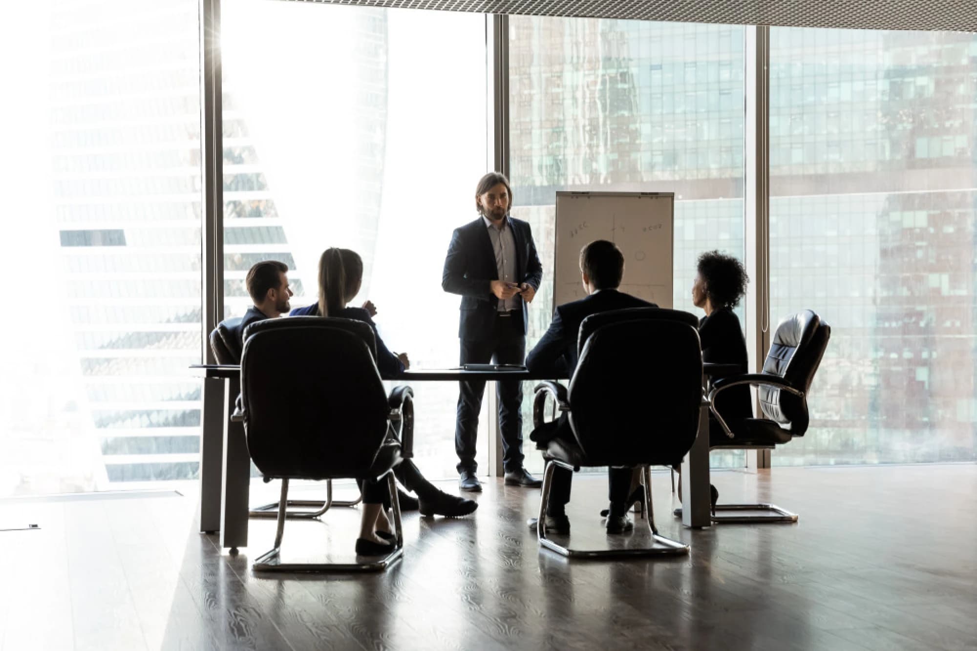 An outsourced CIO presenting to an endowment board.